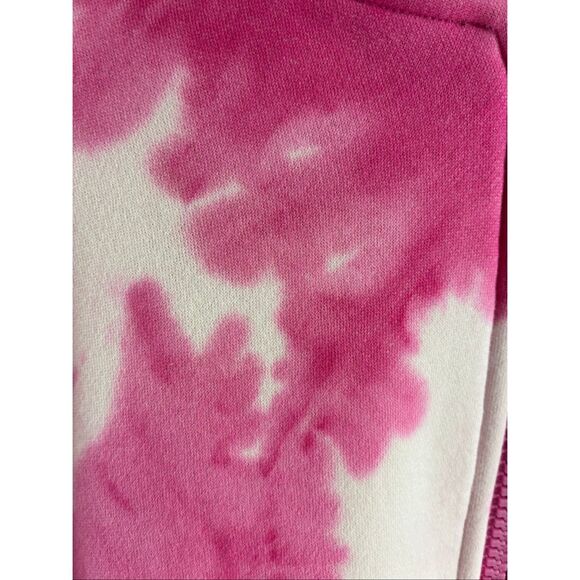 Comfrt NWT Minimalist Zip Up Hoodie in Strawberry Swirl Size 3XL - Picture 5 of 11